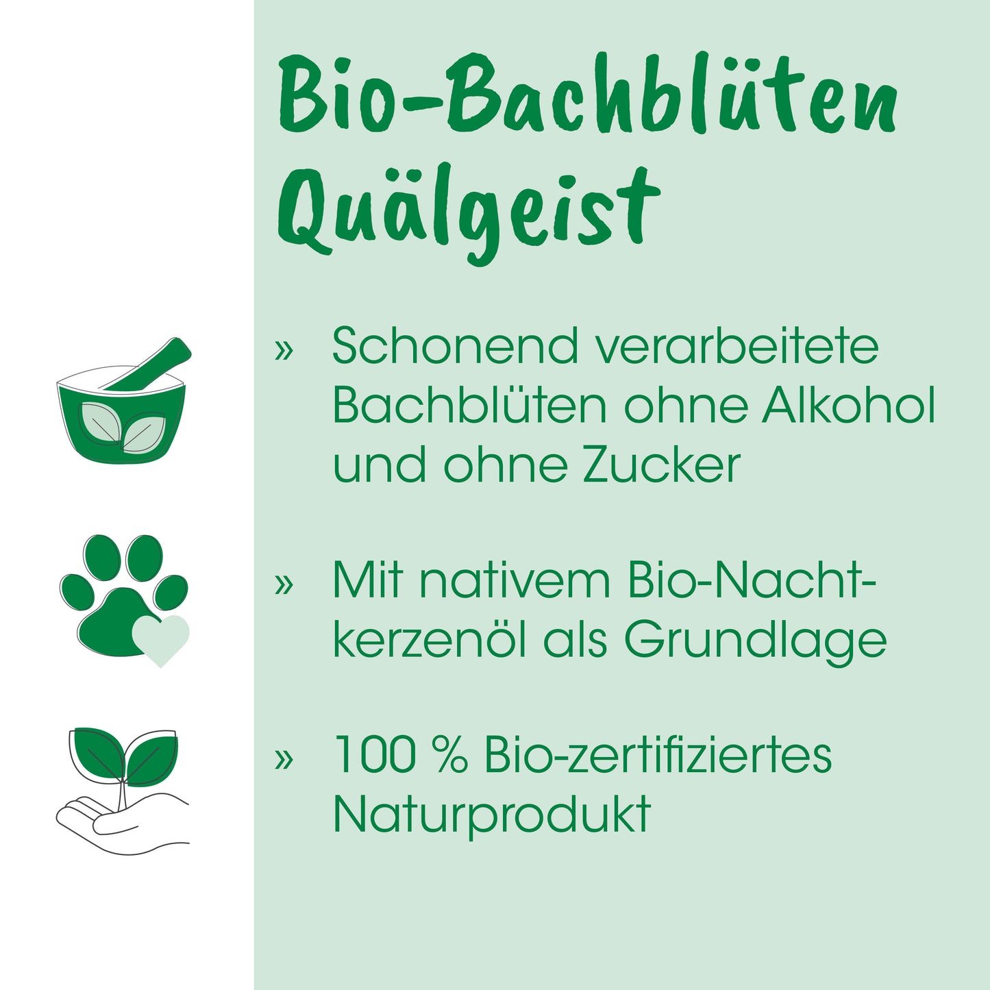 cdVet Bio-Bachblüten Quälgeist