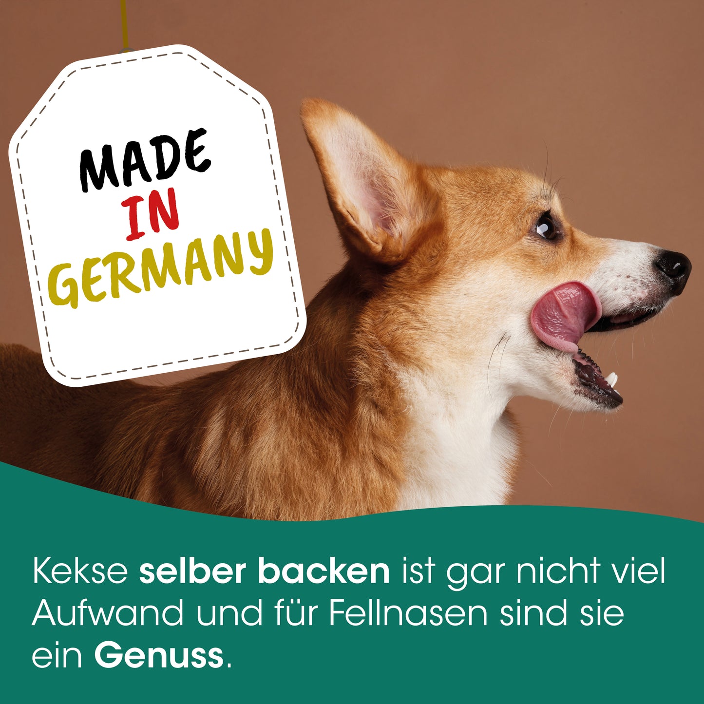 cdVet Fit-Hap Leckerli Backmischung für Hunde, getreidefrei