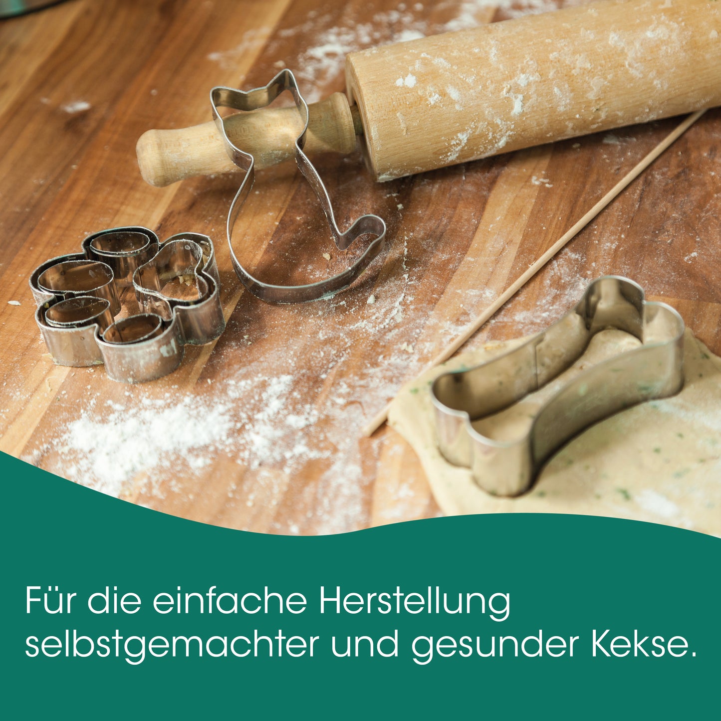 cdVet Fit-Hap Leckerli Backmischung für Hunde, getreidefrei