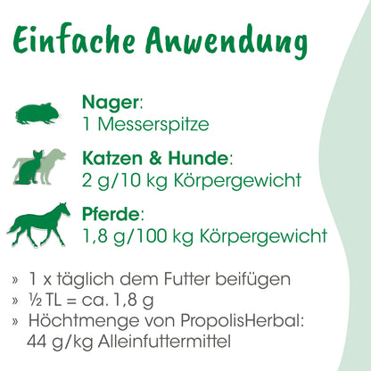 cdVet PropolisHerbal for Dogs, Cats, and Horses