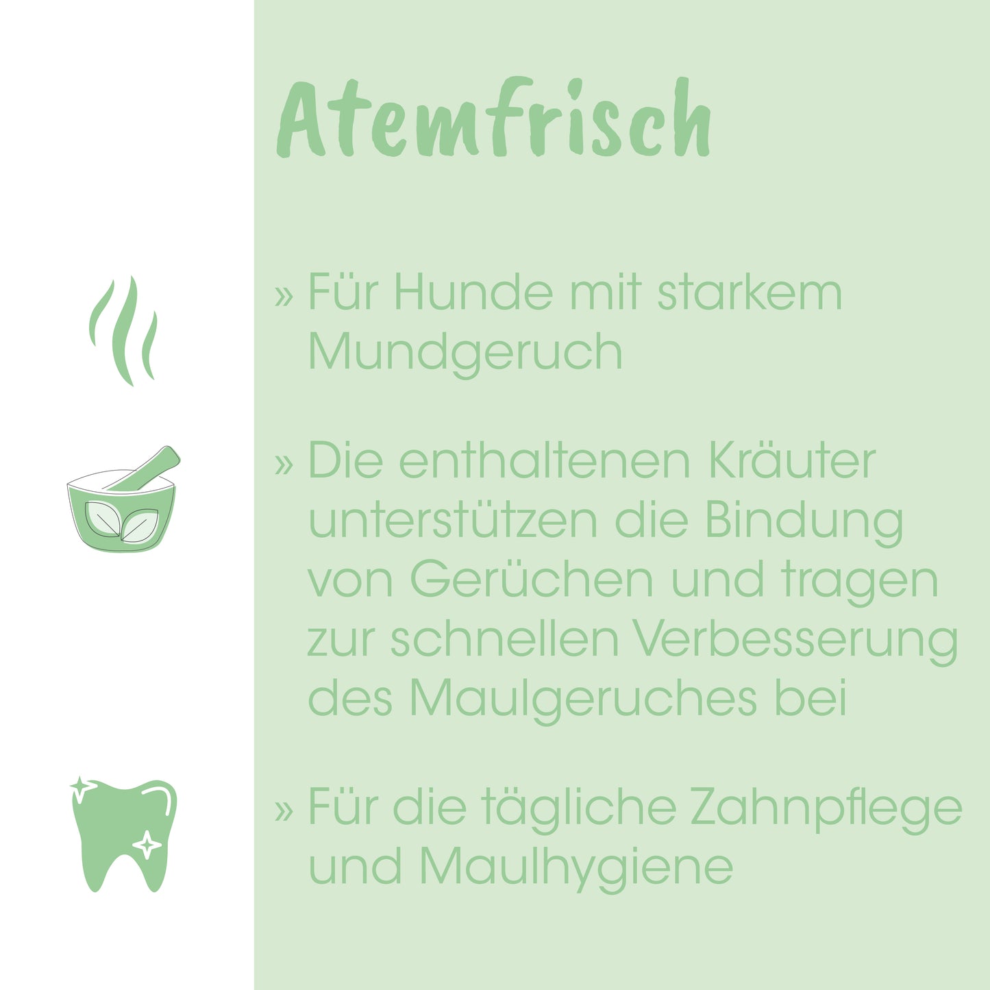 cdVet dentaVet Atemfrisch Pulver