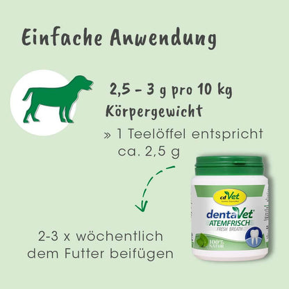 cdVet dentaVet Atemfrisch Pulver