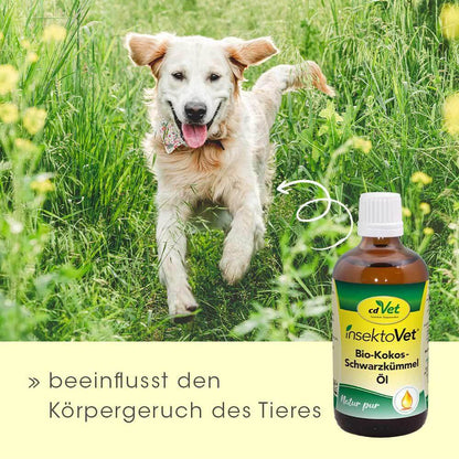 cdVet insektoVet Bio-Kokos-Schwarzkümmel-Öl 100 ml