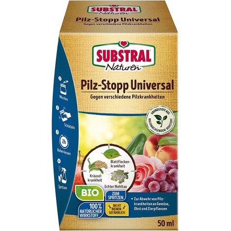 Evergreen/Substral Fungus-Stop Universal, against various fungal diseases