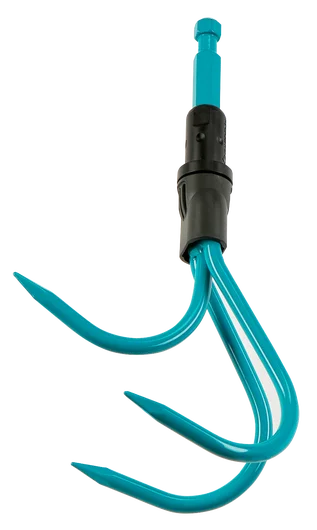 GARDENA combisystem Cultivator, 3 tines, 9 cm working width