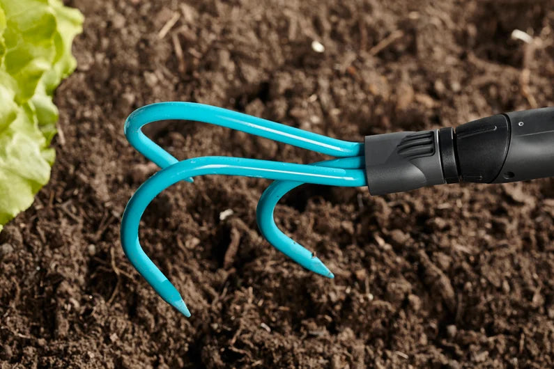 GARDENA combisystem Cultivator, 3 tines, 9 cm working width