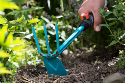 GARDENA combisystem Small Cultivator with Straight Blade, 3 Tines