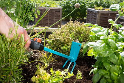 GARDENA combisystem Small Cultivator with Straight Blade, 3 Tines