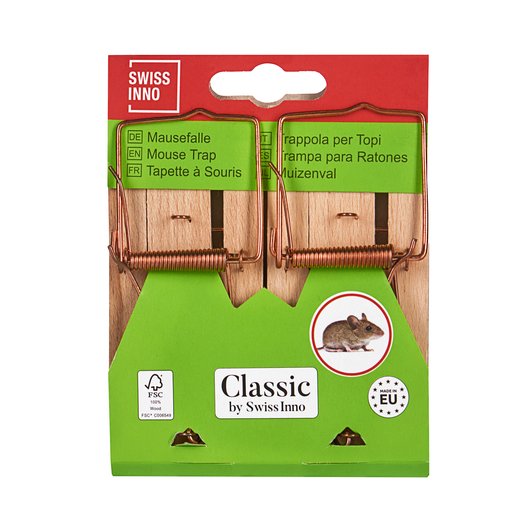 Swissino Holzmausefalle 2er Classic
