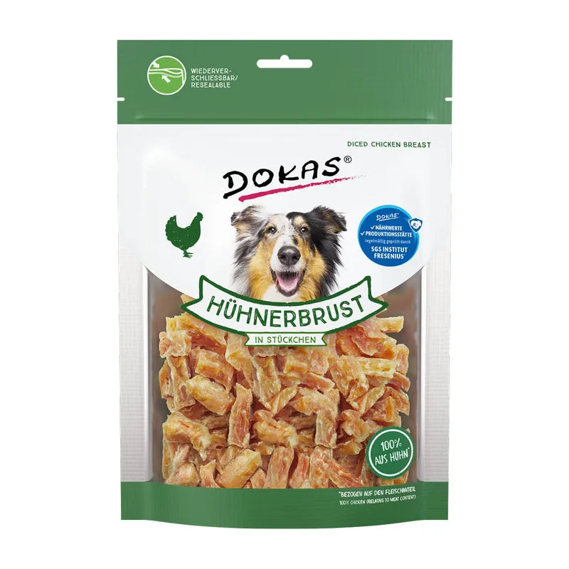 Dokas Hühnerbrust in Stückchen 200g