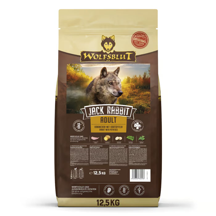 Wolfsblut Jack Rabbit Adult Kaninchen mit Kartoffeln