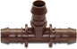 Bevo Rain Bird T-Stück Kunststoff 17 mm Tülle 3,5bar Braun Typ XFF17