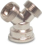 Bevo Y-Piece Brass 3/4" Male Thread x Male Thread x Female Thread P1