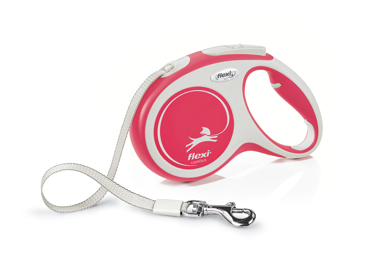 Flexi NEW Comfort M - 5 Meter Gurtleine - Für Hunde bis 25 kg