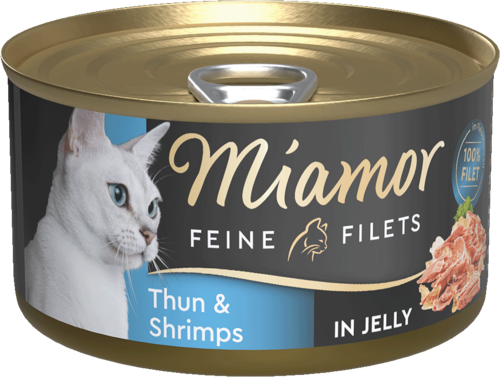 Miamor Light Tuna & Shrimps in Jelly