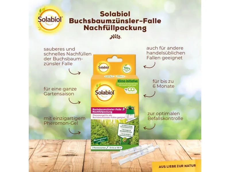 Solabiol Box Tree Moth Trap Refill Pack