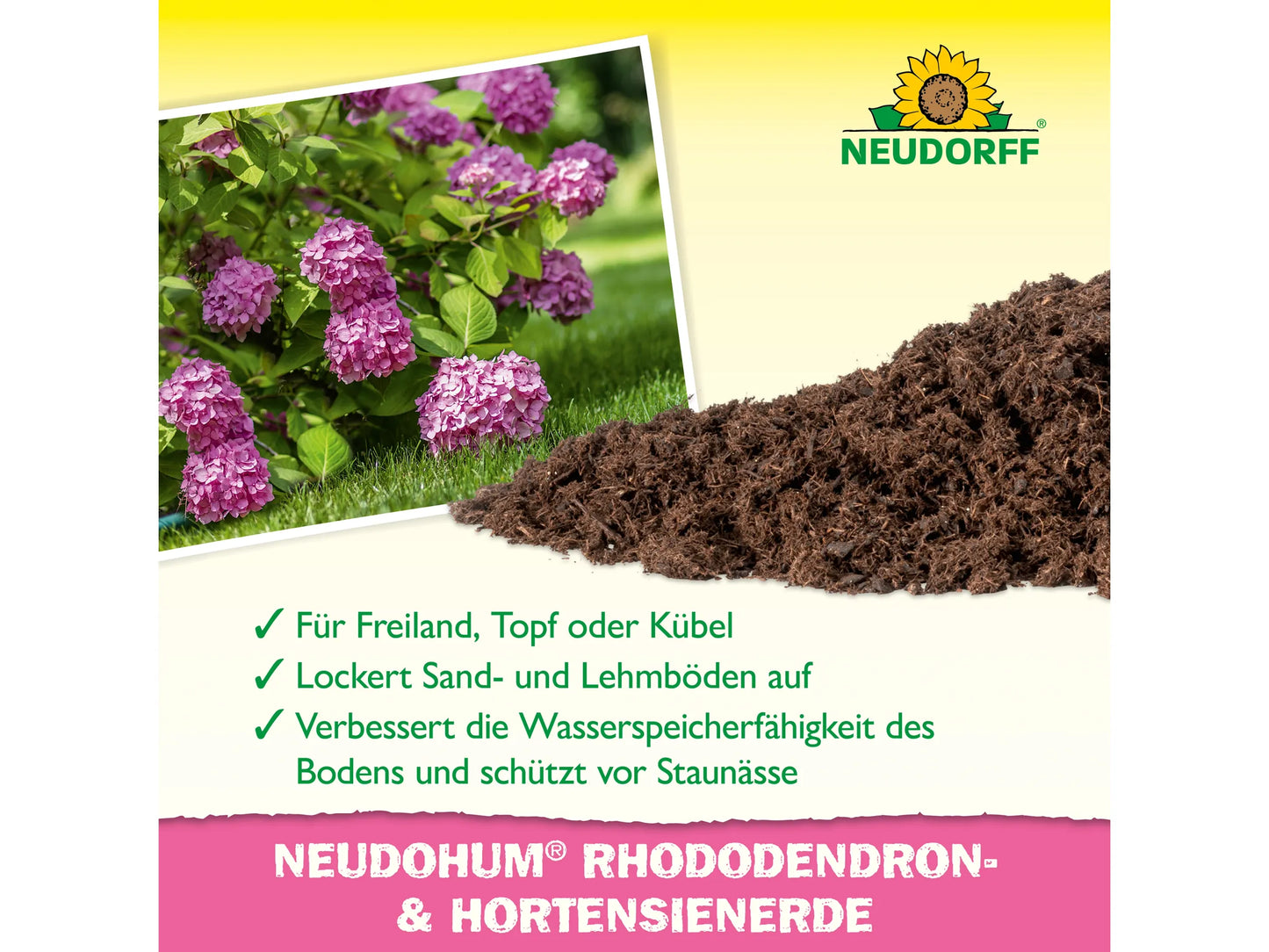 Neudorff Bio Rhododendronerde & Hortensien 20 liter