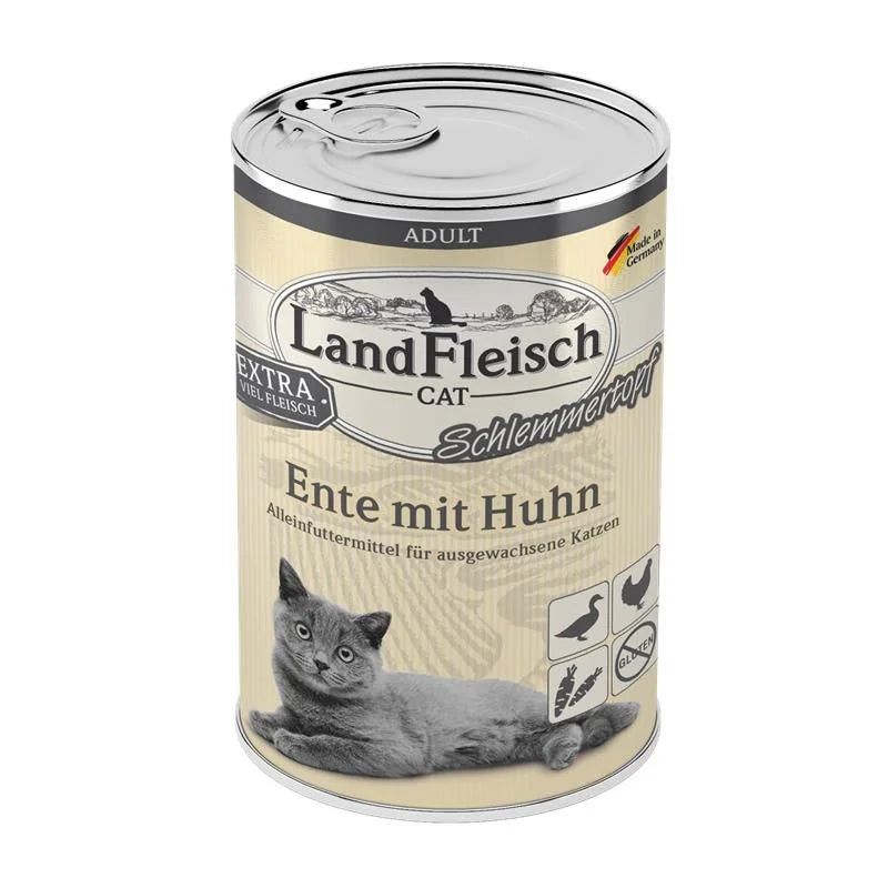 Landfleisch Cat Ente mit Huhn