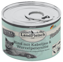 Landfleisch Cat Adult Pate Beef with Cod & Parsley Root