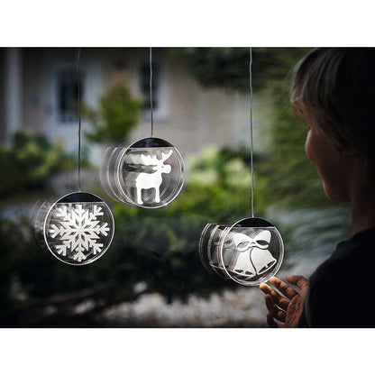 Krinner Lumix Deco Lights Anhänger Fenster-Tannenbaum