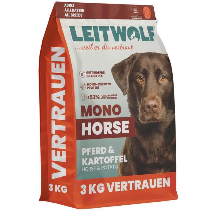 Leitwolf Mono Horse Pferd und Kartoffel