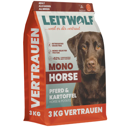 Leitwolf Mono Horse Pferd und Kartoffel
