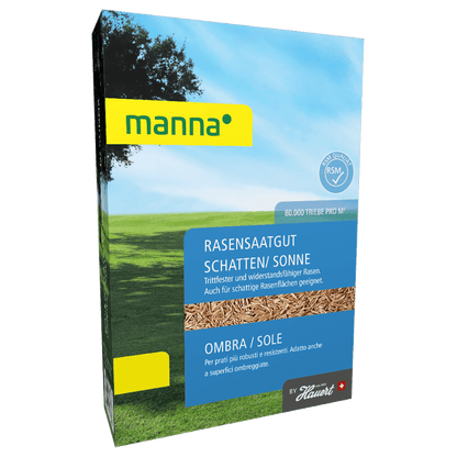 Manna Rasensamen  Sonnen- und Schattenrasen