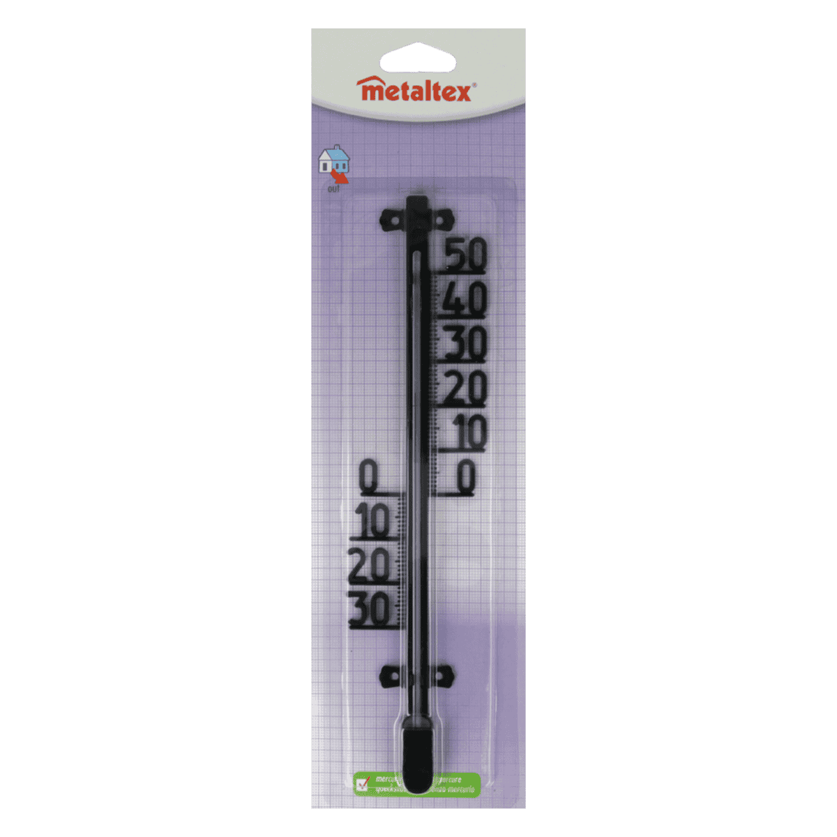 Metaltex Filigran Innen- und Außenthermometer