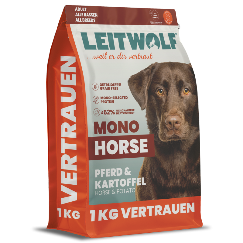Leitwolf Mono Horse Pferd und Kartoffel