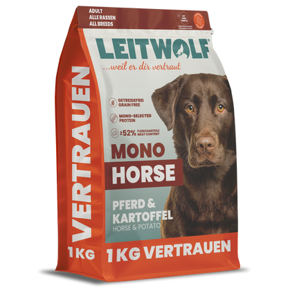 Leitwolf Mono Horse Pferd und Kartoffel