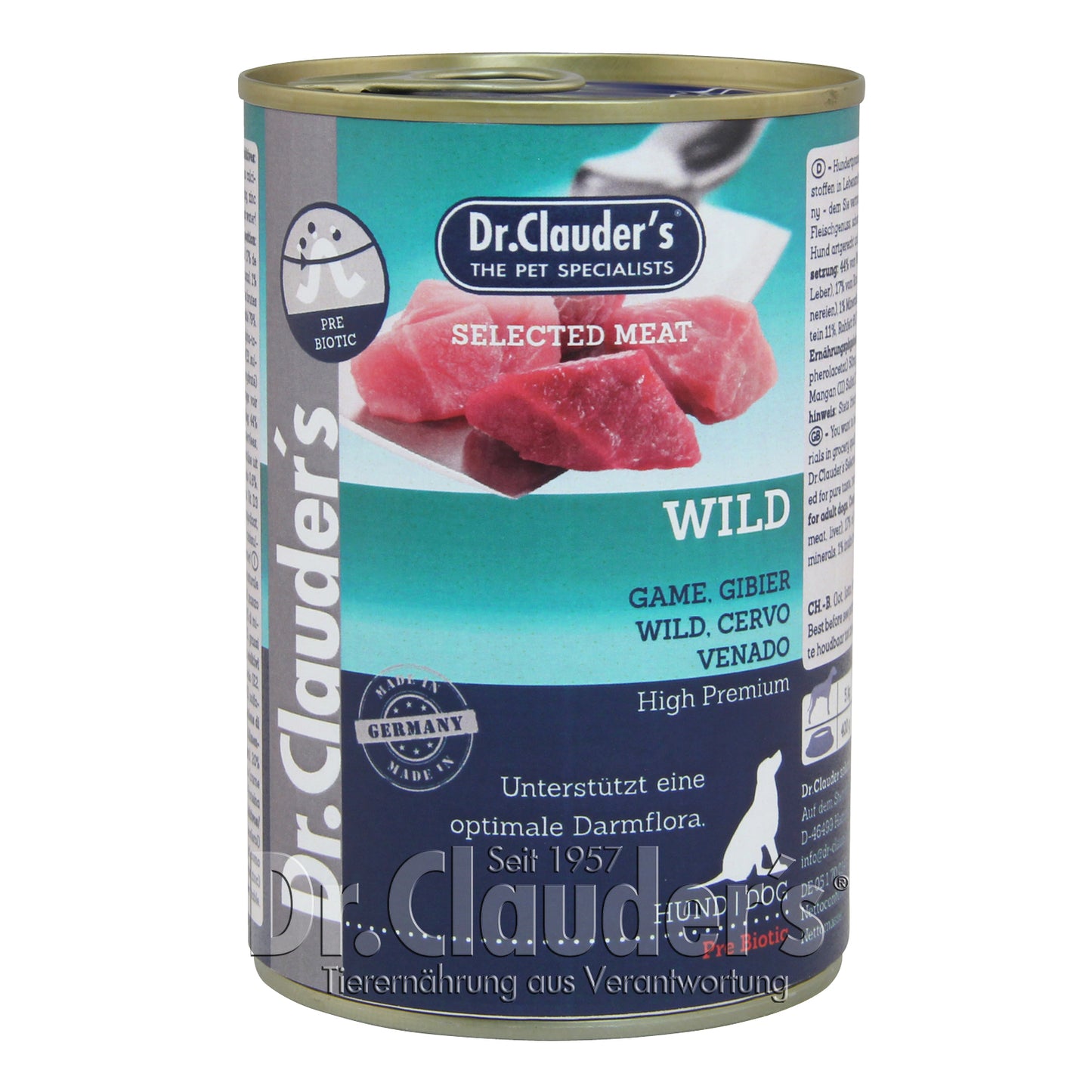 Dr.Clauders Selected Meat Prebiotic Wild