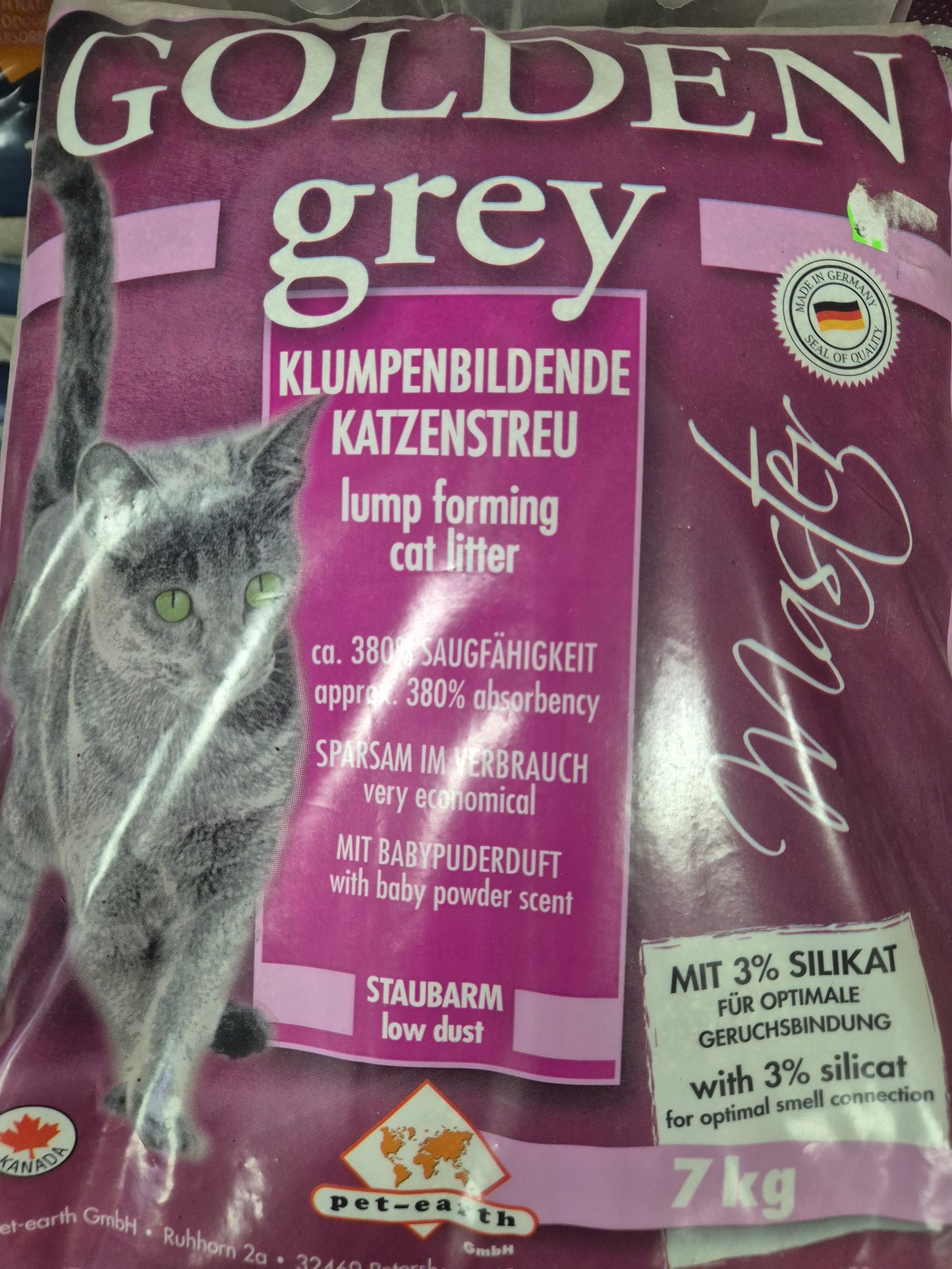 Golden Grey master FEIN  Babypuder+Silikat