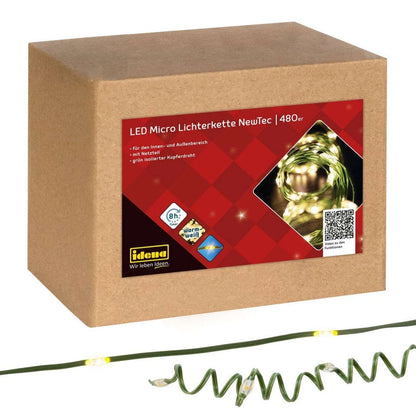 Weihnachtsbaum Lichterkette Innen und Außen NewTec 480er