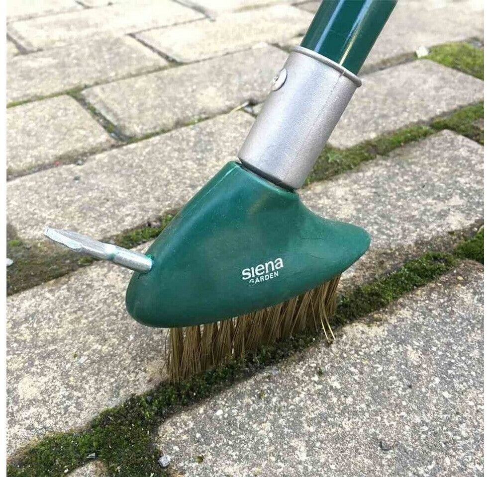 Siena GARDEN 3-in-1 Joint Brush Set with Telescopic Handle 84 - 140 cm