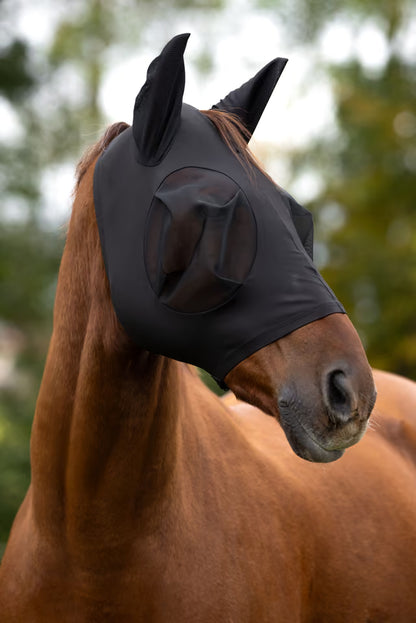 Kerbl Fliegenschutzmaske FinoStretch Zipper