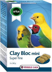 Versele-Laga Clay Bloc mini 3 x 180 g
