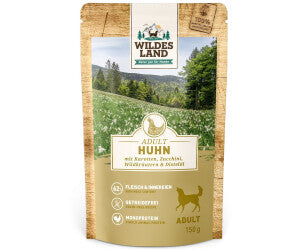 Wildes Land Huhn mit Karotte