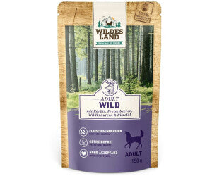 Wildes Land Wild mit Kürbis