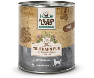 Wildes Land Turkey Pure with Thistle Oil
