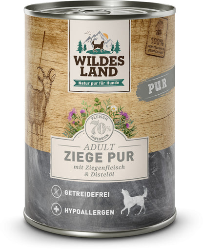 Wildes Land Ziege PUR mit Distelöl