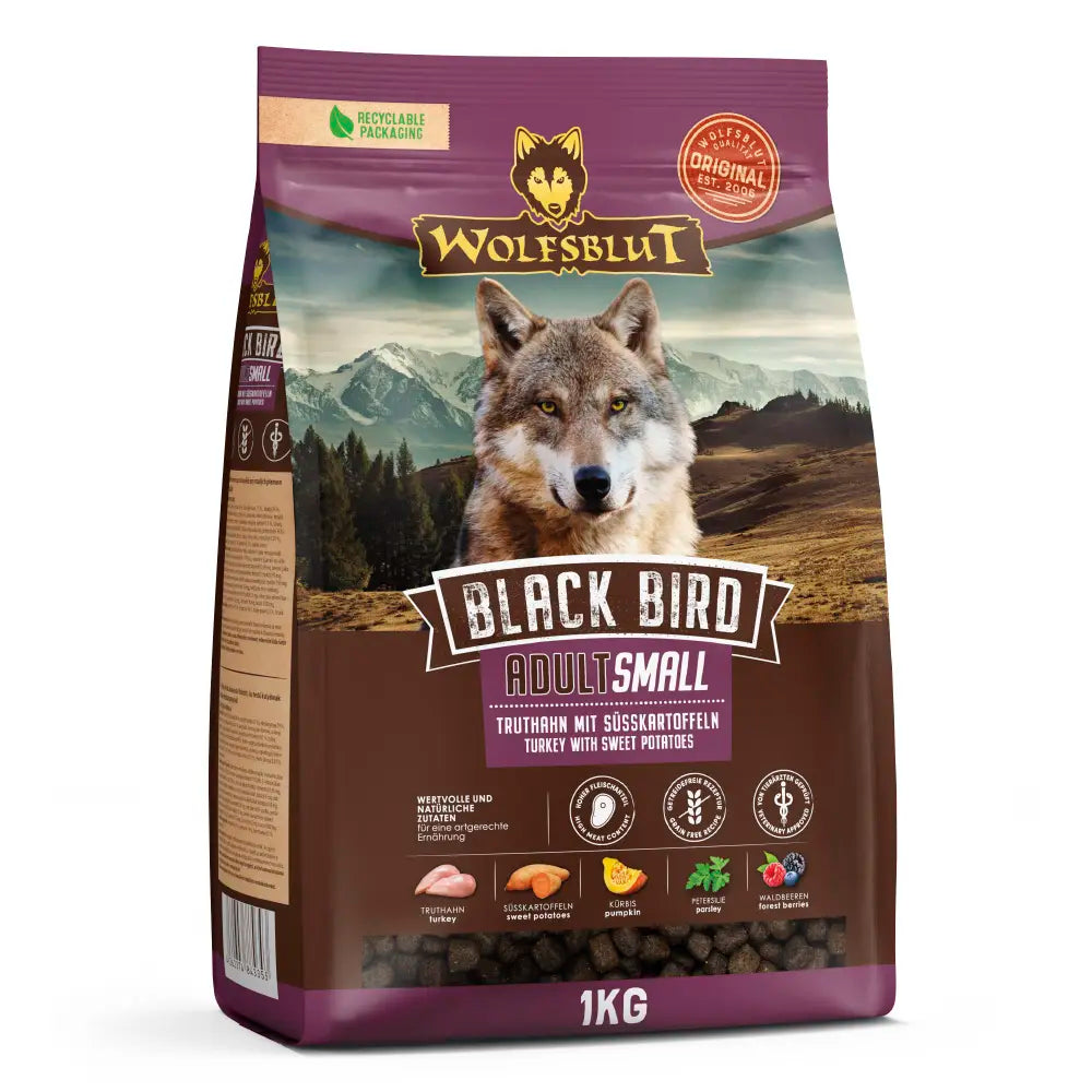 Wolfsblut Black Bird Small Breed - Turkey with Sweet Potato