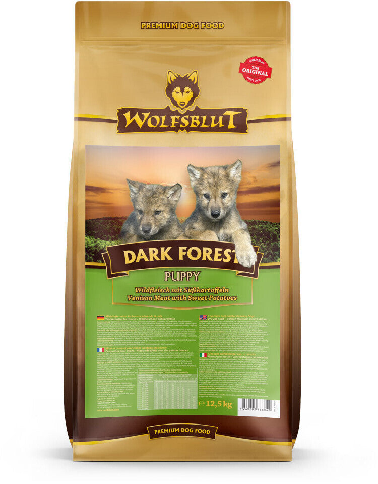 Wolfsblut Dark Forest Puppy Wildfleisch mit Süßkartoffeln