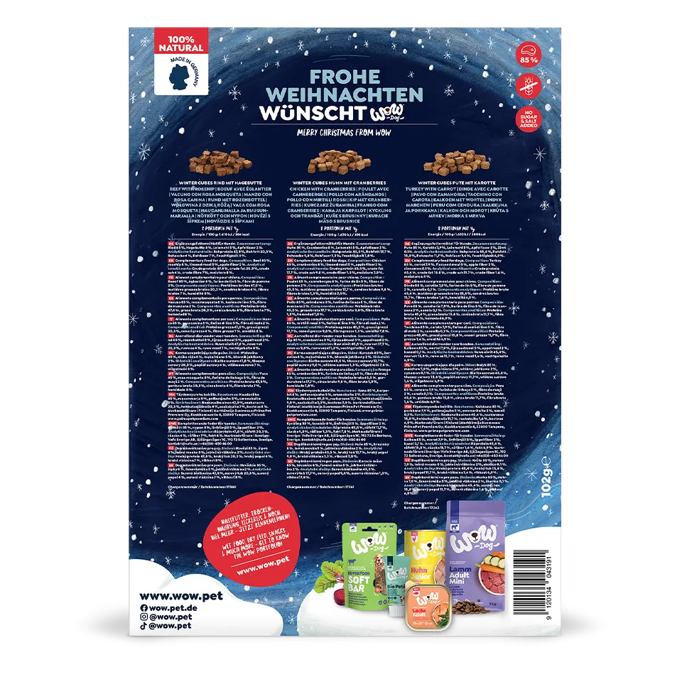 WOW Pet Limited Edition Adventskalender WOW Dog